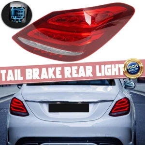 Luz trasera LED derecha para Mercedes W205 2015-18 sedán luz trasera LED pasajero - Imagen 1 de 14