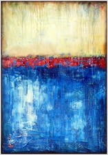 STELLA HETTNER abstrakt MALEREI Kunst ACRYL Original BILD Gemälde MODERN Unikat