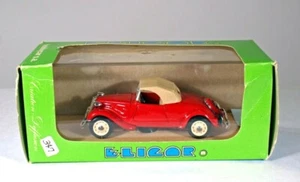 1:43 Eligor Scale Diecast Model 1002 CITROEN TR. AV CABRIOLET 1938 CAPOTE - Picture 1 of 5