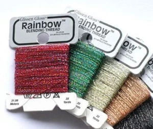 Glissen Gloss Rainbow Blending Thread - Picture 1 of 51