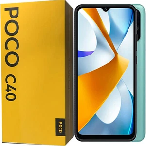 Xiaomi Poco C40 4G Coral Green 32GB + 3GB Dual-SIM Factory Unlocked GSM NEW - Picture 1 of 2