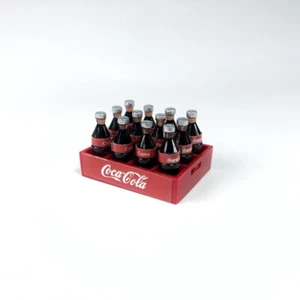 Diorama 1/18 Garage Props Model Coke Bottle Model Set Scene Model Accessory Toy - Picture 1 of 14