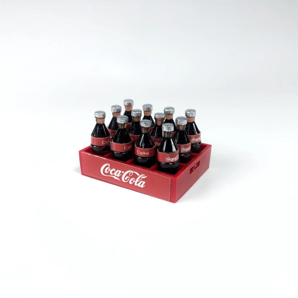 Diorama 1/18 Garage Props Model Coke Bottle Model Set  Scene Model Accessories - Image 1 of 4