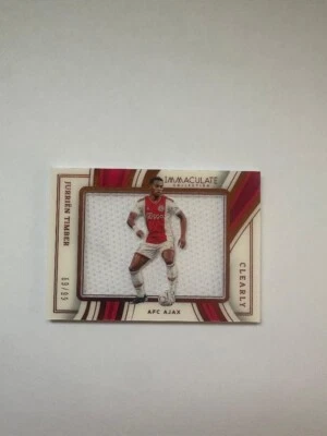 2023-24 Panini Immaculate Clearly Jurrien Timber 69/99 - Image 1 of 2