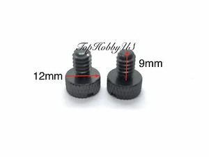 2 pezzi 1/4" CNC alluminio testa piatta pollice vite canna di fucile strumento radiocomandato (VENDITORE/SPEDIZIONE USA) - Foto 1 di 2