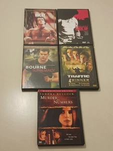 Dvd Lot 5 Rocky Lock Up The Bourn Supremacy Traffic Murder 8y Num8ers #29 - Picture 1 of 8