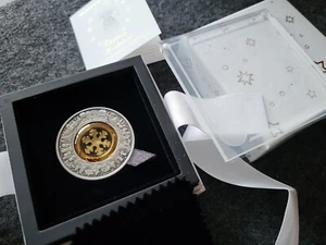 Silbermünze Christmas Wonderland 2021 - Australien - Teilvergoldet - 2 Oz AF - Bild 1 von 2