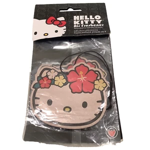Hello Kitty 2pk hanging Air Fresheners w/Strawberry Scent-Luau Kitty by Sanrio🌺 - Picture 1 of 4