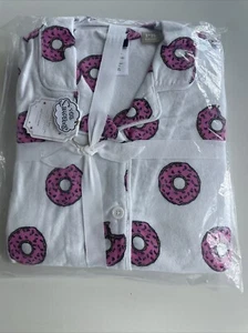 Pottery Barn Teen X The Simpsons Donut Pajama Set Small - Picture 1 of 2