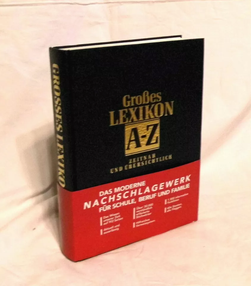 Large Lexikon a-Z Zeitnach And Clearly - History, States, Etc. - Image 1 of 1