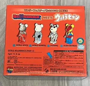 Be@rbrick meets Ultraman 4 Stück Box Teil 2 Medicom Spielzeug 2003 Ultra Seven Bearbrick - Bild 1 von 2