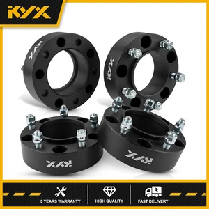 4Pcs 2" Hubcentric Wheel Spacers 5x150 14x1.5 Studs Fits Toyota Tundra Sequoia - Picture 1 of 11