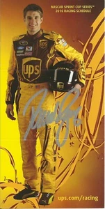 David Ragan NASCAR Racing Original Autograph Signed 2010 Schedule Card - Picture 1 of 2