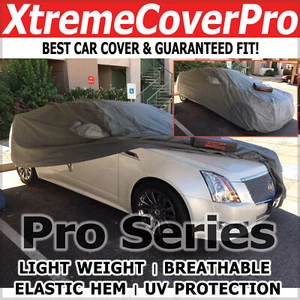 2020 2021 2022 2023 2024 CADILLAC CT5 BREATHABLE CAR COVER W/MIRRORPOCKET -GREY - Foto 1 di 10