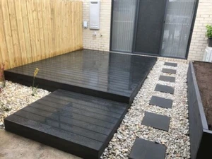 Charcoal WPC Composite Decking Facia 140x10x5400mm 15-Y Warranty Timber-Look - Picture 1 of 11