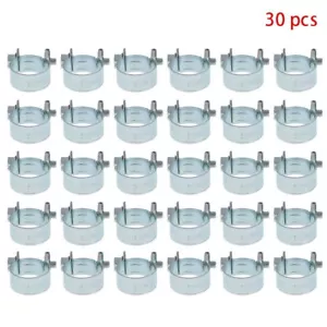 30 abrazaderas de manguera de línea de gas de inyección de combustible de 3/8" (14 mm-16 mm) clip - Imagen 1 de 6