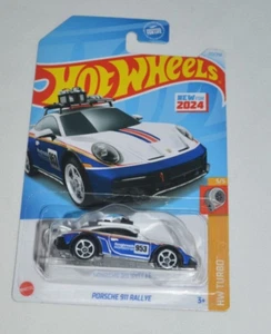 HOT WHEELS 2024 HW TURBO 5/5 - PORSCHE 900 RALLYE WHITE AND BLUE - Bild 1 von 5