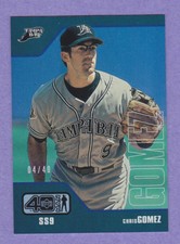 2002 Upper Deck 40-Man Electric Rainbow #101 Chris Gomez 04/40! *PWE*