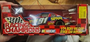 Vintage 1996 1/24 Scale SPAM NASCAR #91 Die Cast Stock Car Replica - Picture 1 of 4