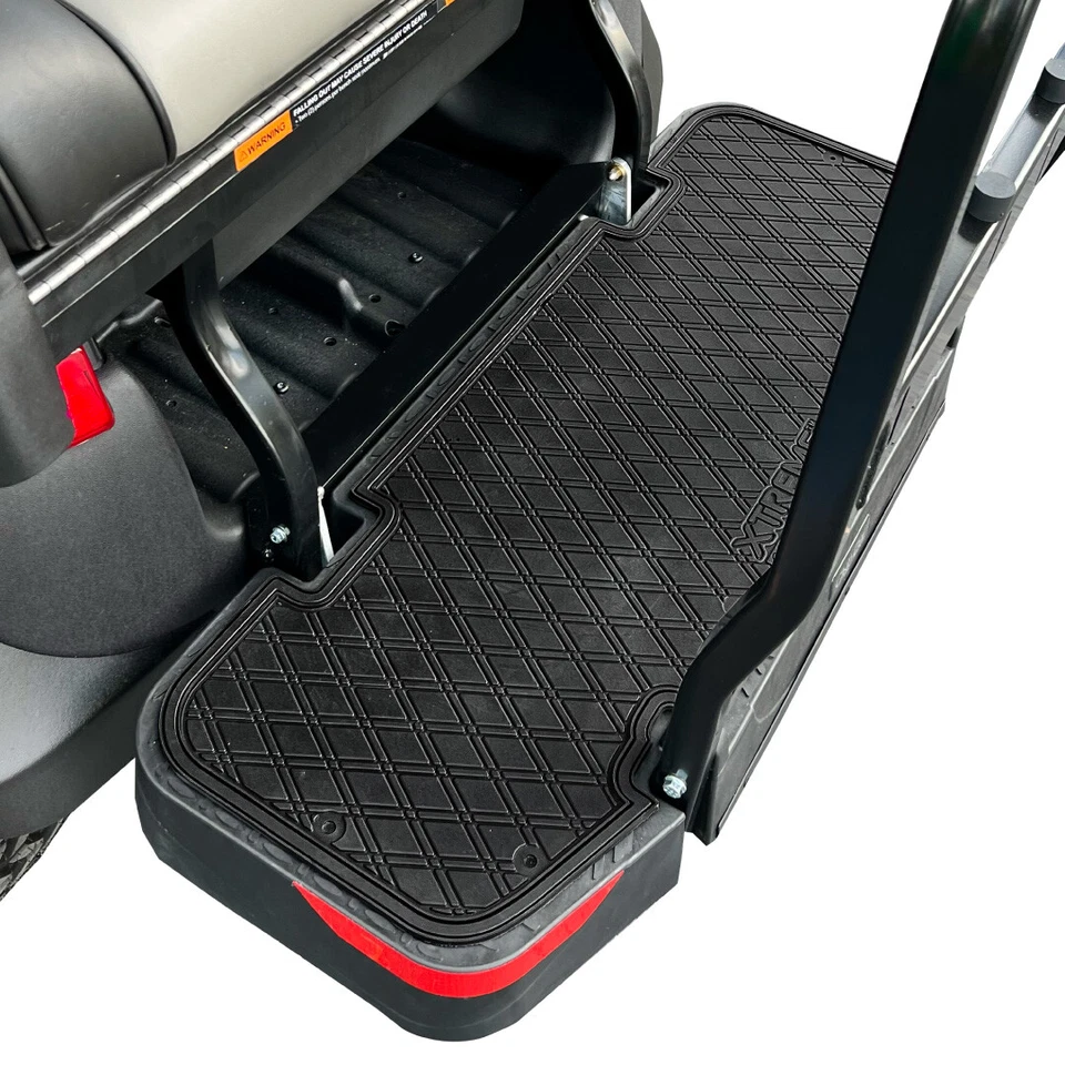 Xtreme Mats Golf Cart Rear Facing Footrest Rear Seat Kit Mat for Max 5 and Max 6