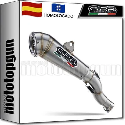 tubo de escape homologado acero gpr por buell ulysseses xb 12 x 2008 08 2009 09 - Imagen 1 de 3