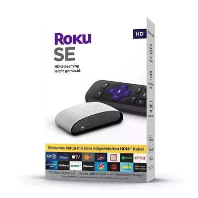 Roku ® HD Streaming Stick for TVs, incl. Remote Control Partner Buttons White - Image 1 of 4
