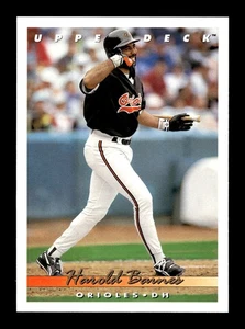 HAROLD BAINES ⚾ 1993 Upper Deck Baseball #765 Baltimore Orioles - Picture 1 of 2