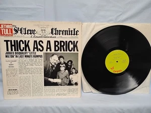 Jethro Tull Thick As A Brick Vinyl LP Reprise Records MS 2072 1972 - Picture 1 of 6