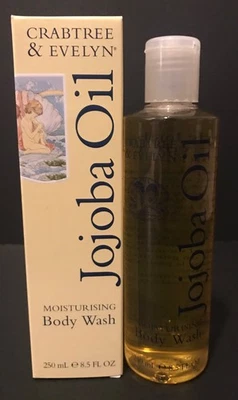 CRABTREE & EVELYN JOJOBA OIL MOISTURISING BODY WASH 8.5 FL. OZ. NEW DISCONTINUED - Image 1 of 3