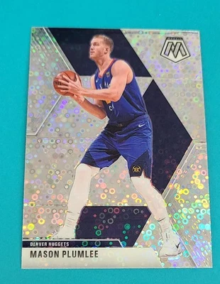 2019-20 Panini Mosaic Fast Break Silver #3 Mason Plumlee Denver Nuggets Card t - Image 1 of 2
