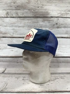 VTG Atlantic Dairy Cooperative ADC Big Patch Corduroy Mesh Snapback Trucker Hat - Picture 1 of 9
