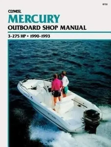Mercury Mariner 3-275 HP Outboard Engine (1990-1993) Service Repair Manual Buch - Bild 1 von 1