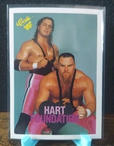 1990 Classic Games Inc. Titan Sport WWF Classic #38 Hart Foundation - Imagen 1 de 2
