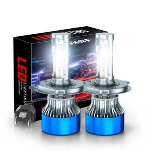 2x 9003 H4 LED Headlights Bulbs High Low Beam For Suzuki Aerio 2002-2007 - Foto 1 di 21