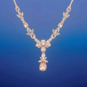 NWT GivenchyGold Tone Metal Over Brass 16"+3" Extender Y Necklace - Picture 1 of 15