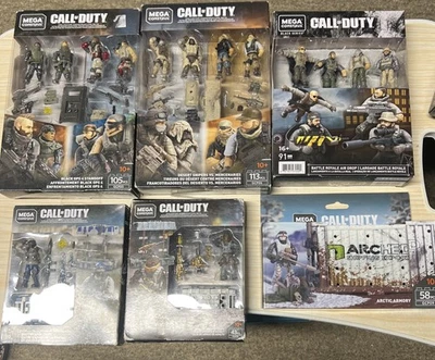Lot of Mega Construx Call of Duty NEW Please Read Description! 6 Sets 449 Pieces - Image 1 of 4