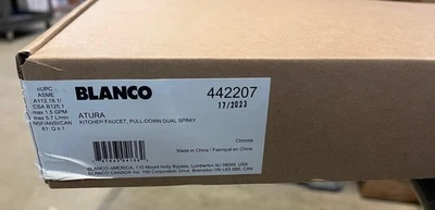 442207 Blanco Atura Pull Down Faucet in Chrome - Image 1 of 2