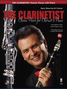 Clarinetist Classical Pieces Bb Clarinet Solo Sheet Music Minus One Book 2 CD - Picture 1 of 1