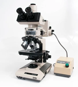 Olympus BH-2 BH2 BHT Auf- und Durchlichtmikroskop mit BD POL DIC Fototubus - Bild 1 von 9
