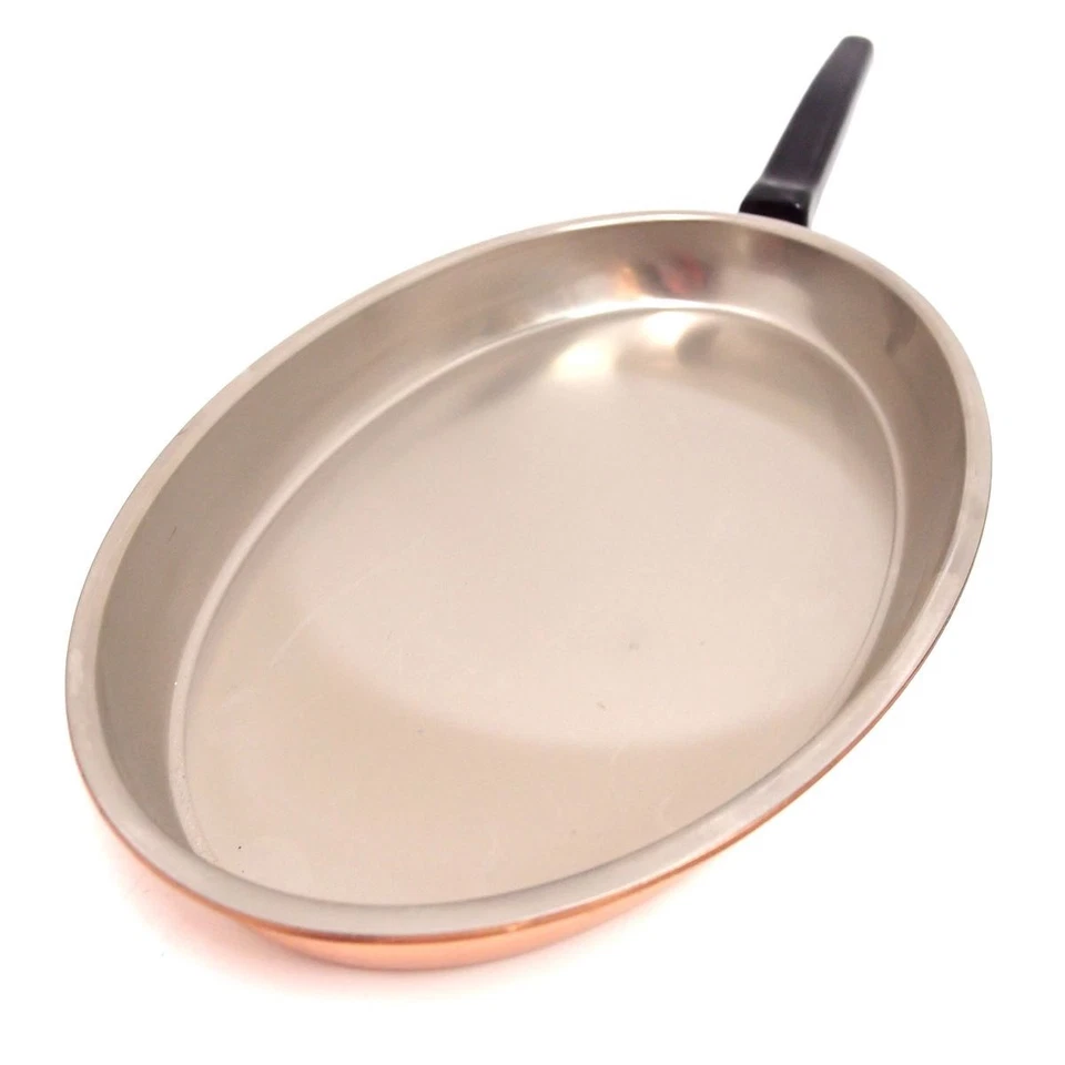 Kupferpfanne Spring Culinox Schweiz Kupfer Inox Fischpfanne 505 mm Fisch Pfanne - Bild 1 von 3
