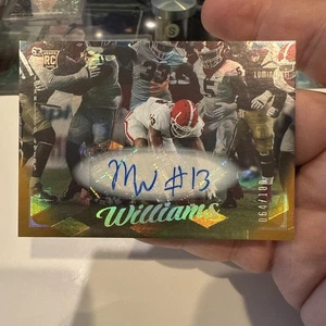 Mykel Williams 2025 Panini Luminance Gold Diamonds RC Rookie Auto /100 ð¥ 49ers - Picture 1 of 4