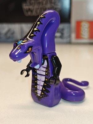 NEW Ninjago Pythor Chumsworth (Purple) Custom Lego Minifigure Rise of the Snakes - Image 1 of 3