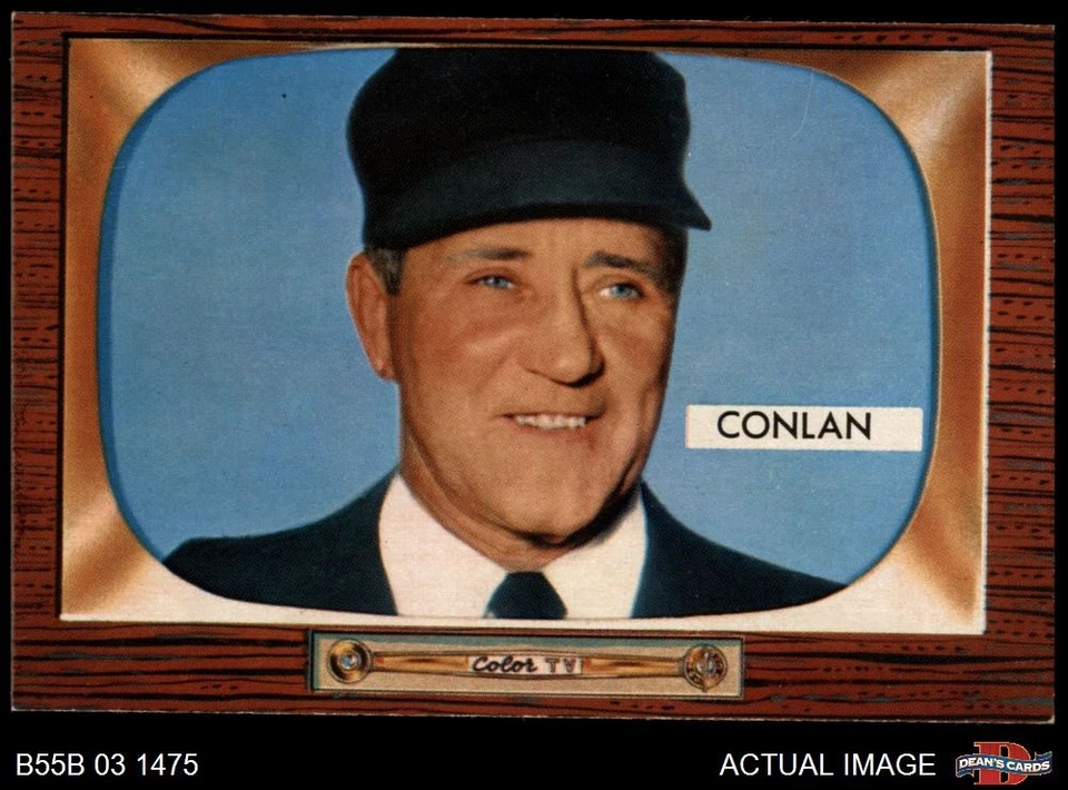 1955 Bowman #303 Jacko Conlan RC UMPIRE HOF 8 - NM/MT - Image 1 of 1