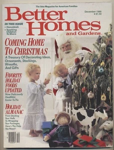 Better Homes and Gardens Magazine Dec 1986 Vol 64 #12 Christmas Holiday Hanukkah - Picture 1 of 3