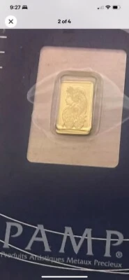 2020(p) Eagle S$1 Struck At Phil Mint Emergency ProductionMint  MS69 + 1 g Gold - Image 1 of 2