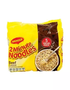 Maggi Noodle 2 Min Beef 5 Pack - Picture 1 of 1