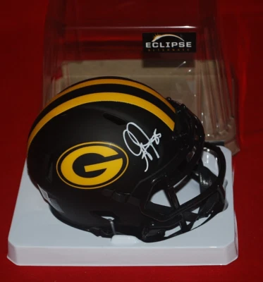 Minicasco ECLIPSE firmado por Greg Jennings Green Bay Packers certificado de autenticidad BAS 2W917832 Foto 1 de 3