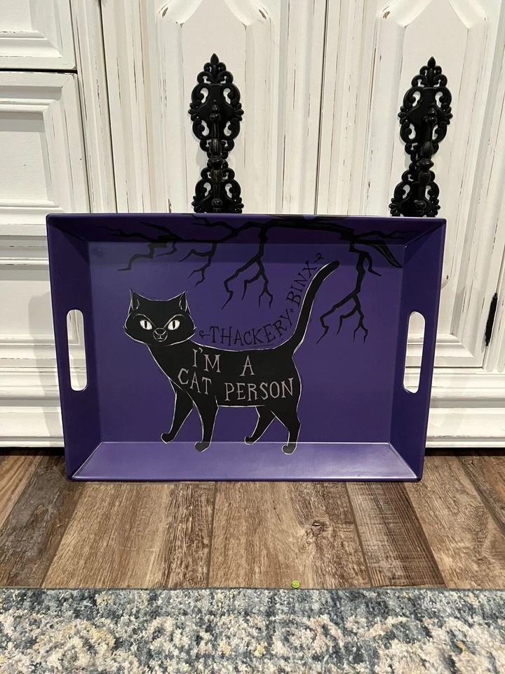 Bandeja para servir melamina Disney Hocus Pocus - 18” x 13” I’m a cat person - Imagem 1 de 1