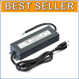Durable Slim 200W Low Voltage LED Driver - Waterproof & Reliable Power Supply - Picture 1 of 9