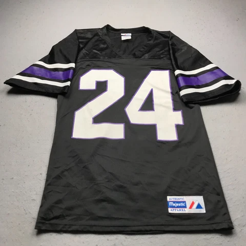 VINTAGE Northwestern Wildcats Jersey Mens Medium Black Majestic Football 90s USA Cover